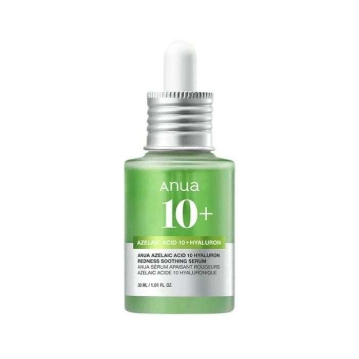 ANUA 10+AZELAIC ACID 10 HYALURON REDNESS SOOTHING SERUM 30 ML